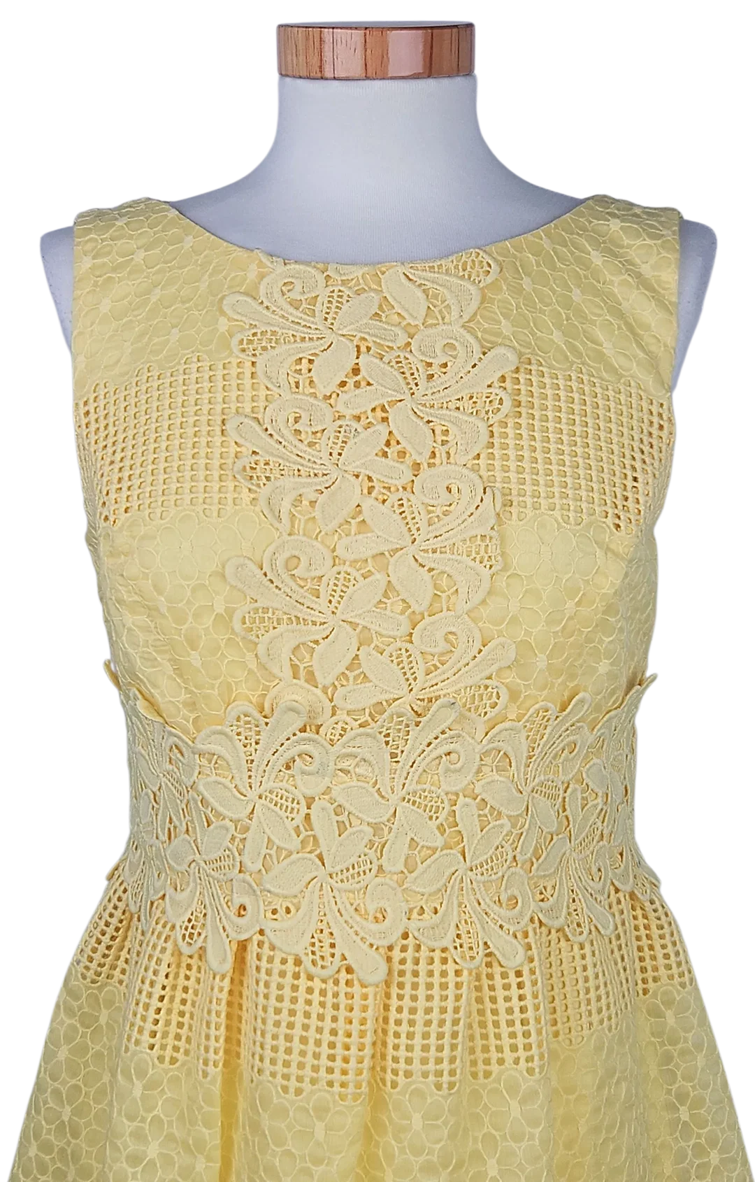 Jakes's Damen Midikleid, gelb - Gr. M  – Bild 4
