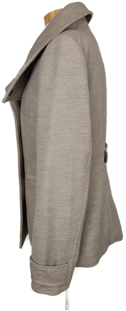 [NEU] H&M Damen Mantel, graubraun - L/40 - Bild 3