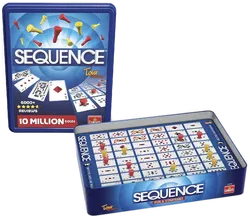 Sequence – Tour Edition – Goliath – Strategiespiel in Metalldose | ab 7 Jahren | 2–4 Spieler | Komplett - Bild 3
