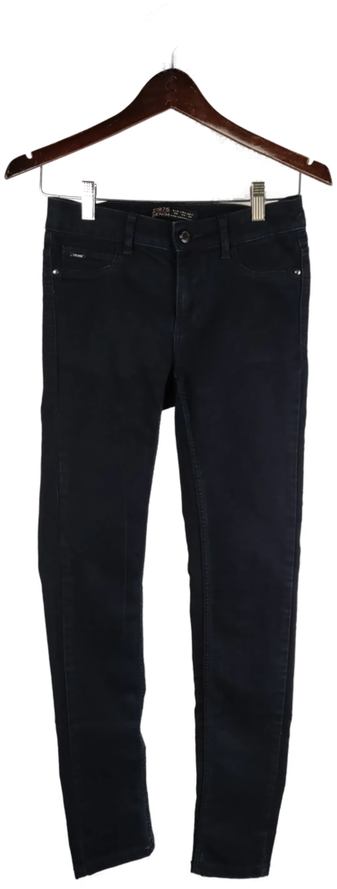 Zara/Z1975 Damen-Jeans dunkelblau - S/36 - Bild 1