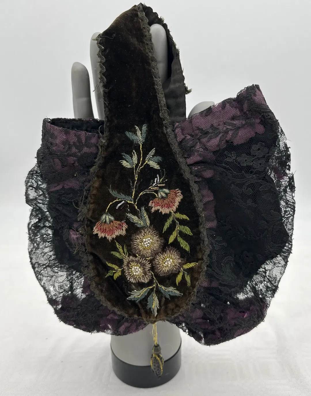 Antike bestickte Trachtentasche/Beutel 1940 - Bild 4