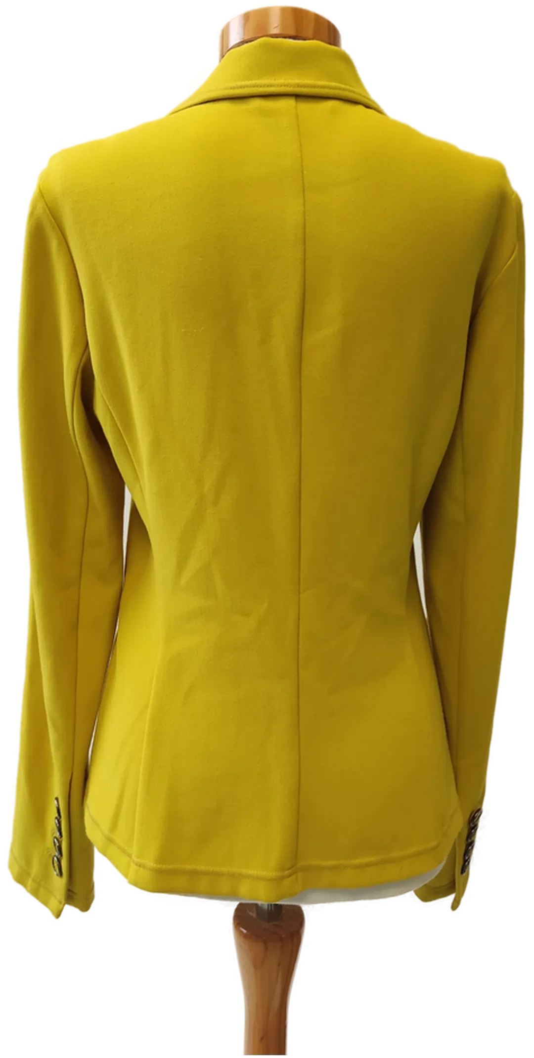 Jones, Damen Blazer casual, senf-gelb mit modischen Metallknöpfen - Gr. 36 – Bild 3