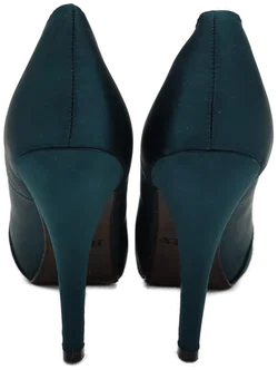 JUMEX Damen High Heels blaugrün - Gr. 39 - Bild 4