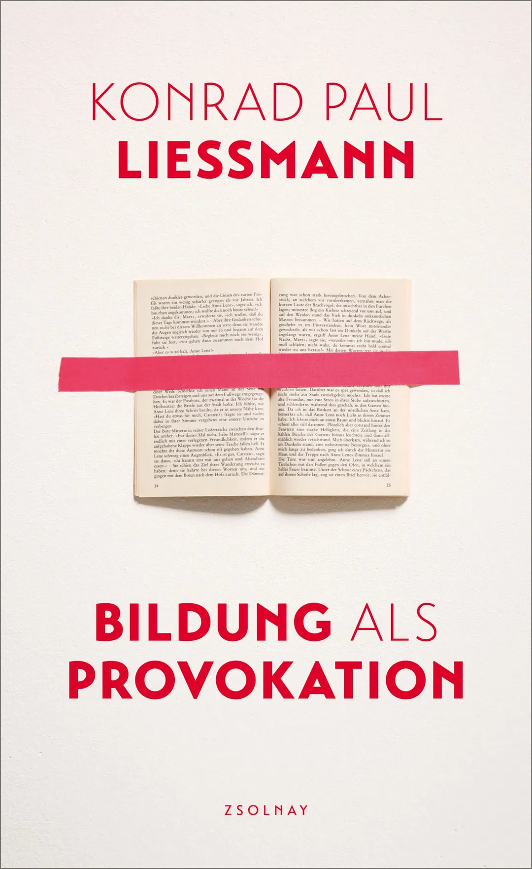 Bildung als Provokation - Konrad Paul Liessmann - Bild 1
