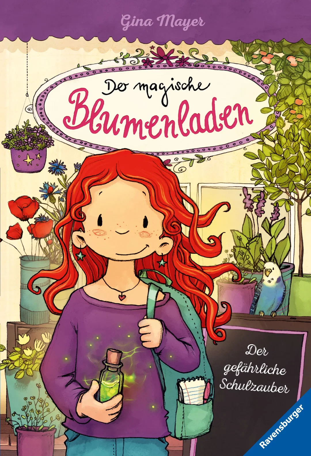 Der magische Blumenladen, Band 9 - Der gefährliche Schulzauber - Gina Mayer – Bild 1