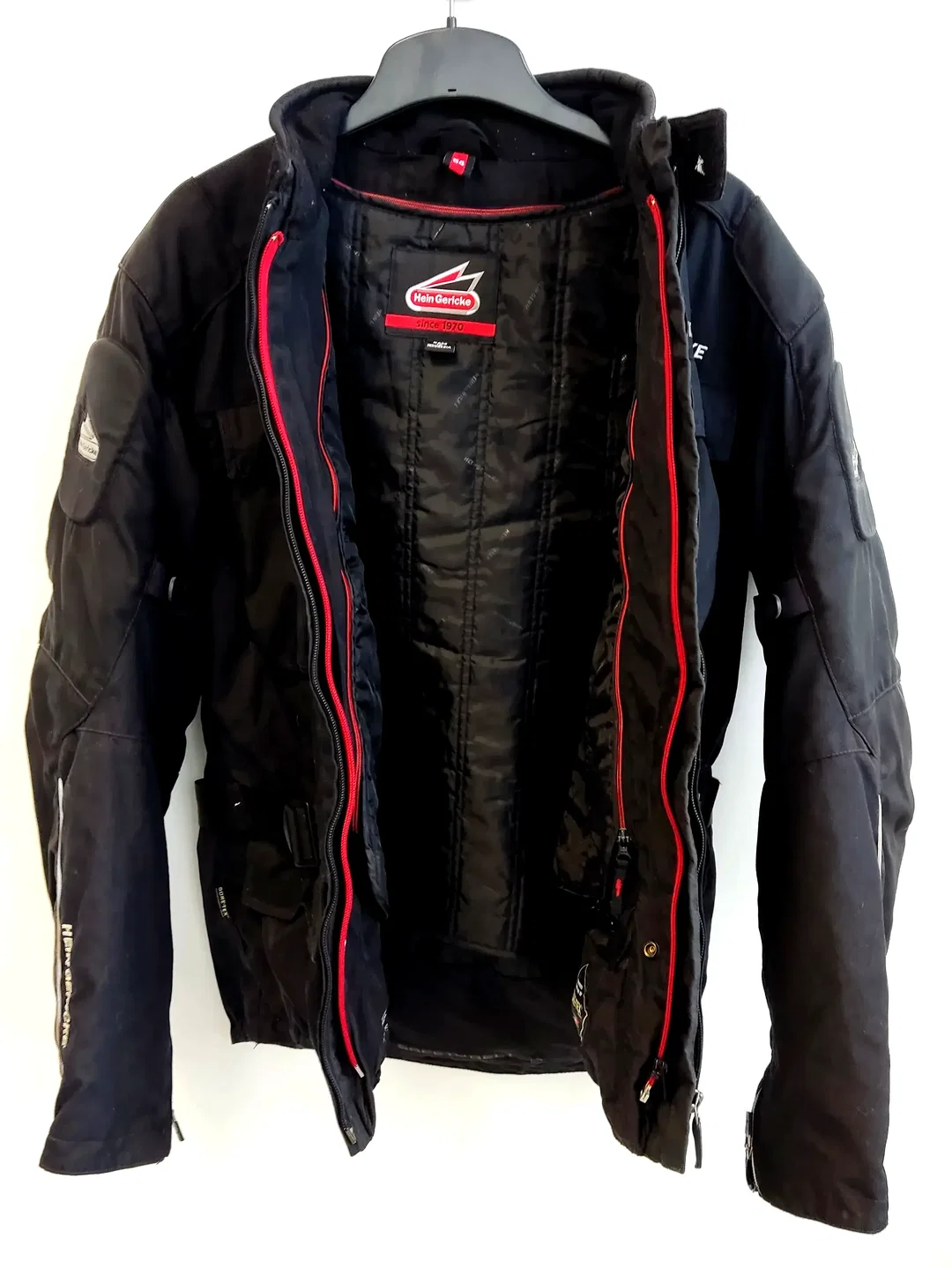 Hein Gericke Motorradjacke Herren schwarz - Gr. 54 – Bild 11