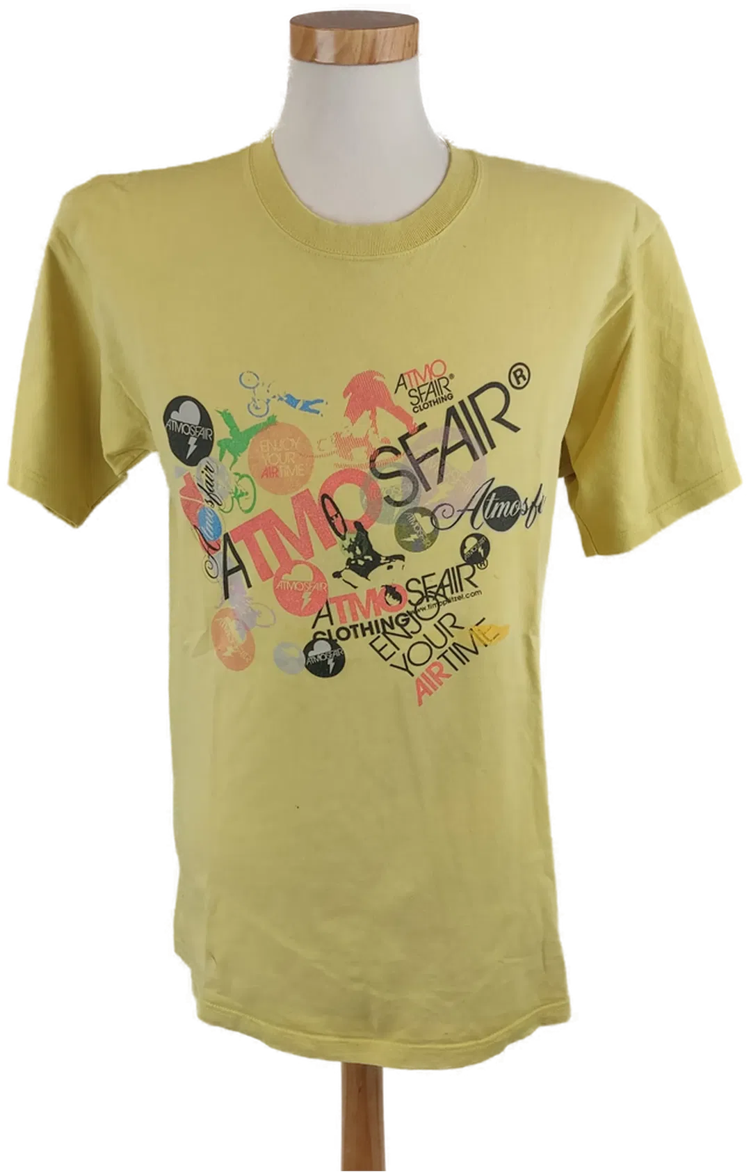 ATMOSFAIR CLOTHING Herren T-Shirt gelb - Gr.50 - Bild 1