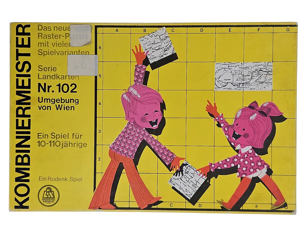 Kombiniermeister - Vintage Rasterpuzzle - Rodenk Spiele Wien - Bild 1