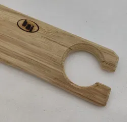 HAI Werkstatt - Champagner-/ Weinglas Halterung - Mitbringsel - Bild 3