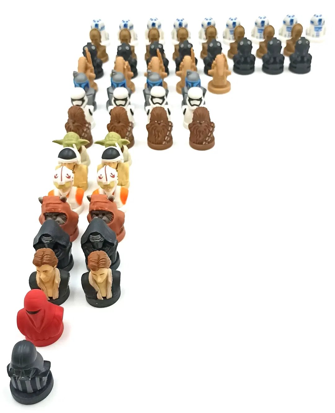 Star Wars Stempelfiguren aus Silikon 56 Stück – Bild 2