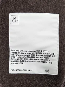 Marco O'Polo Herren Hemdjacke, braun - Gr. S - Bild 11