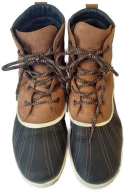 Polaris Herren Snowboot Lederkombination, braun/schwarz - Gr. 42 - Bild 4