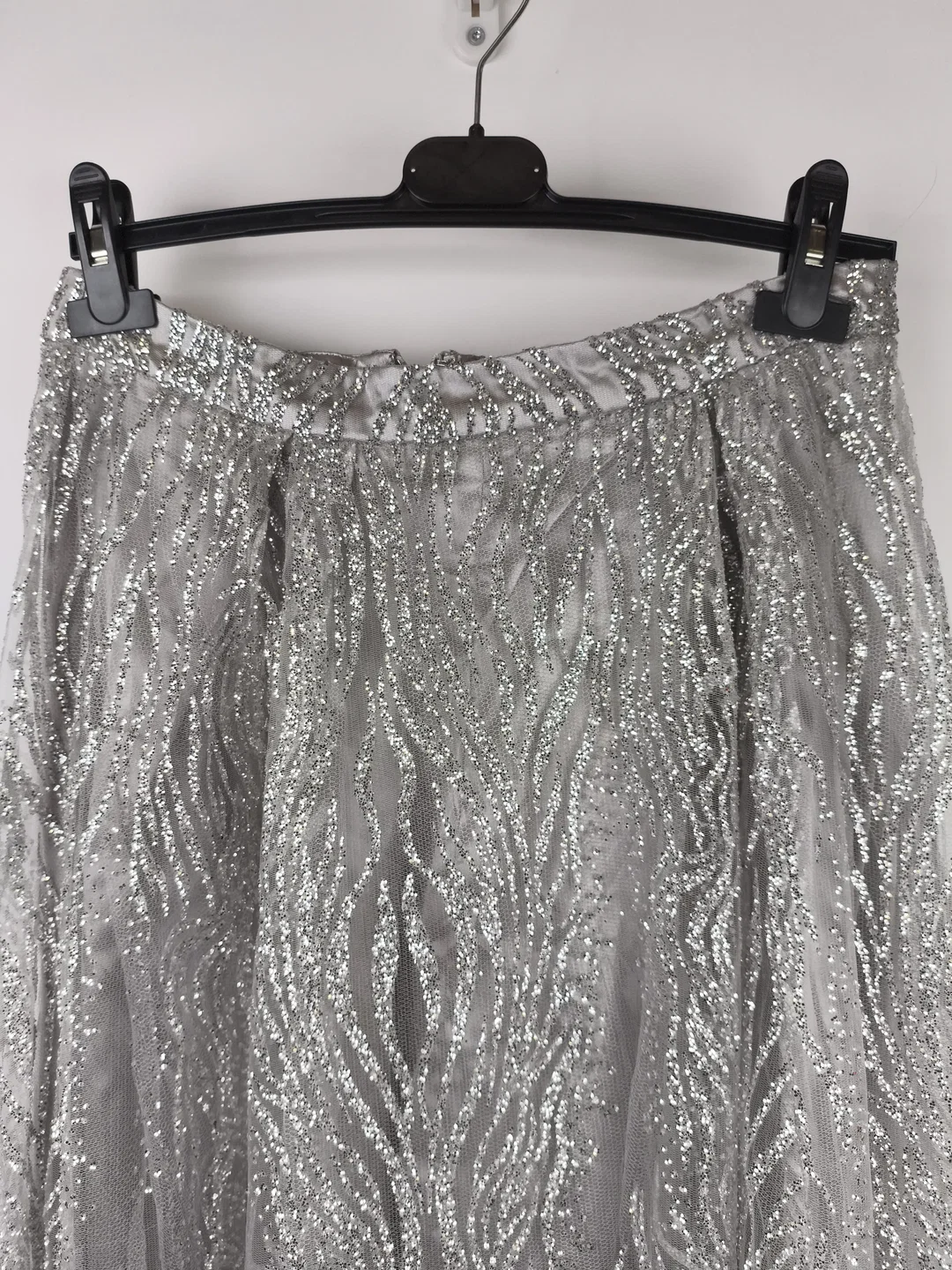 Ballkleid 2-teilig, silber, Eva & Lola, Gr. L – Bild 2