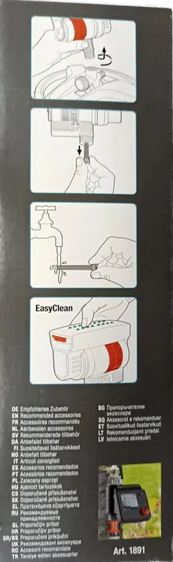 Gardena Viereckregner AquaZoom compact (OVP) - Bild 4