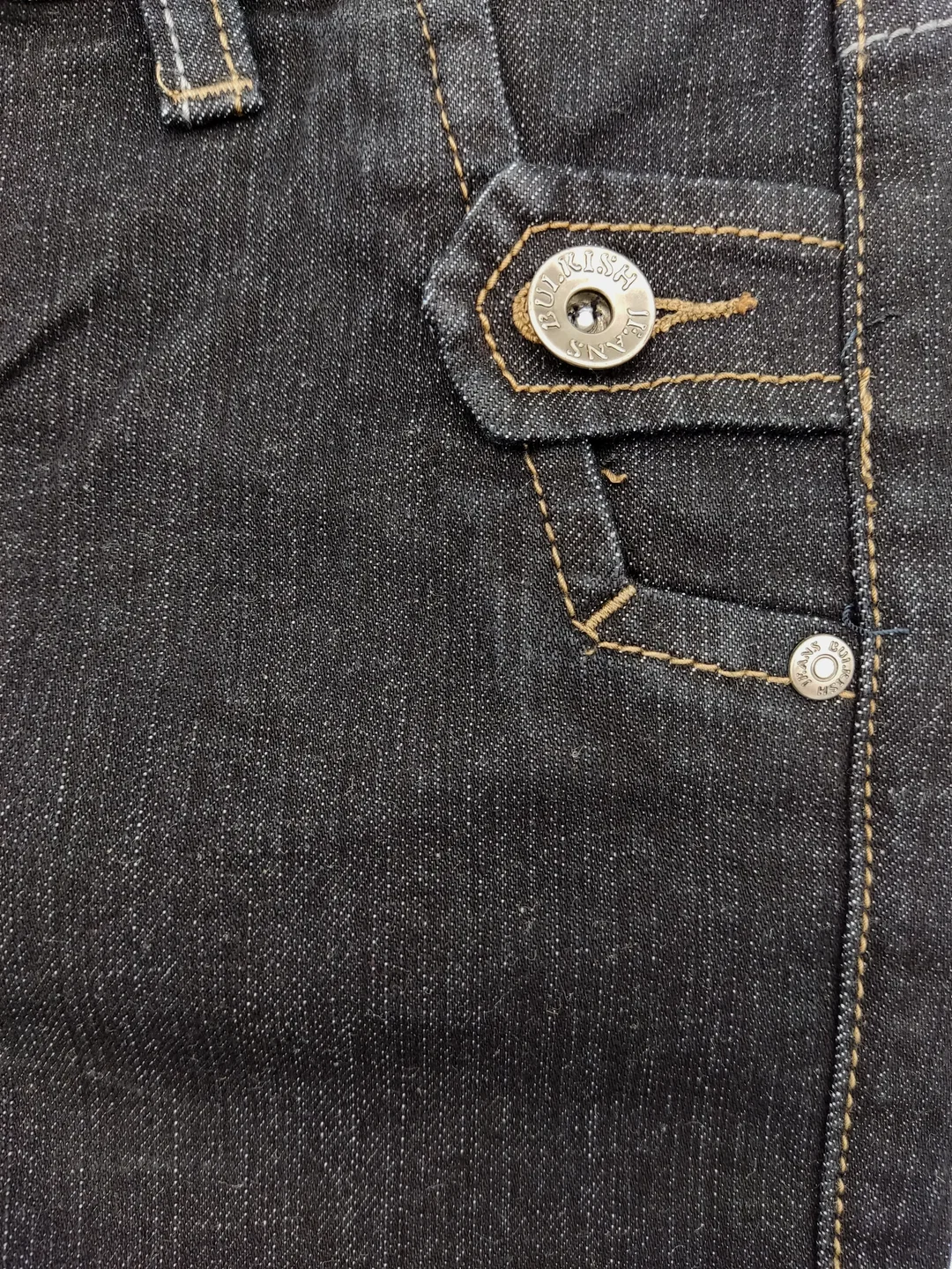 Bulkish Damen Jeans schwarz - S /  36 (34) - W27/L34 – Bild 4