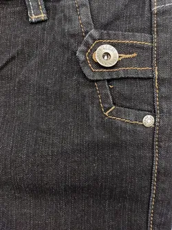 Bulkish Damen Jeans schwarz - Größe DE 34/36  - Bild 4