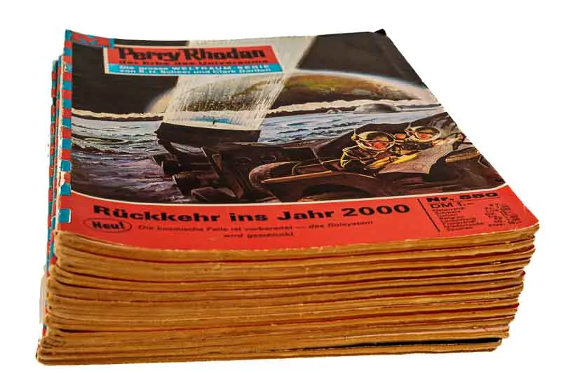Perry Rhodan (Moewig) 1. Auflage Nummer 550 - 561 – Bild 2