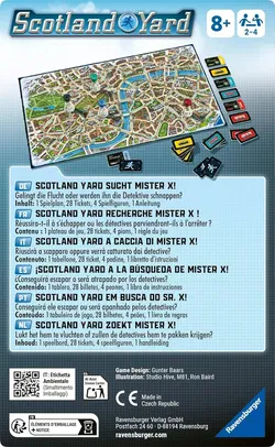  Scotland Yard, Mitbringspiel (Reisespiel / Brettspiel), Ravensburger 22451, Originalverpackt - Bild 2