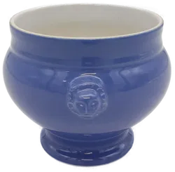 Emile Henry Frankreich – Vintage Suppenschüssel in Blau - Bild 2