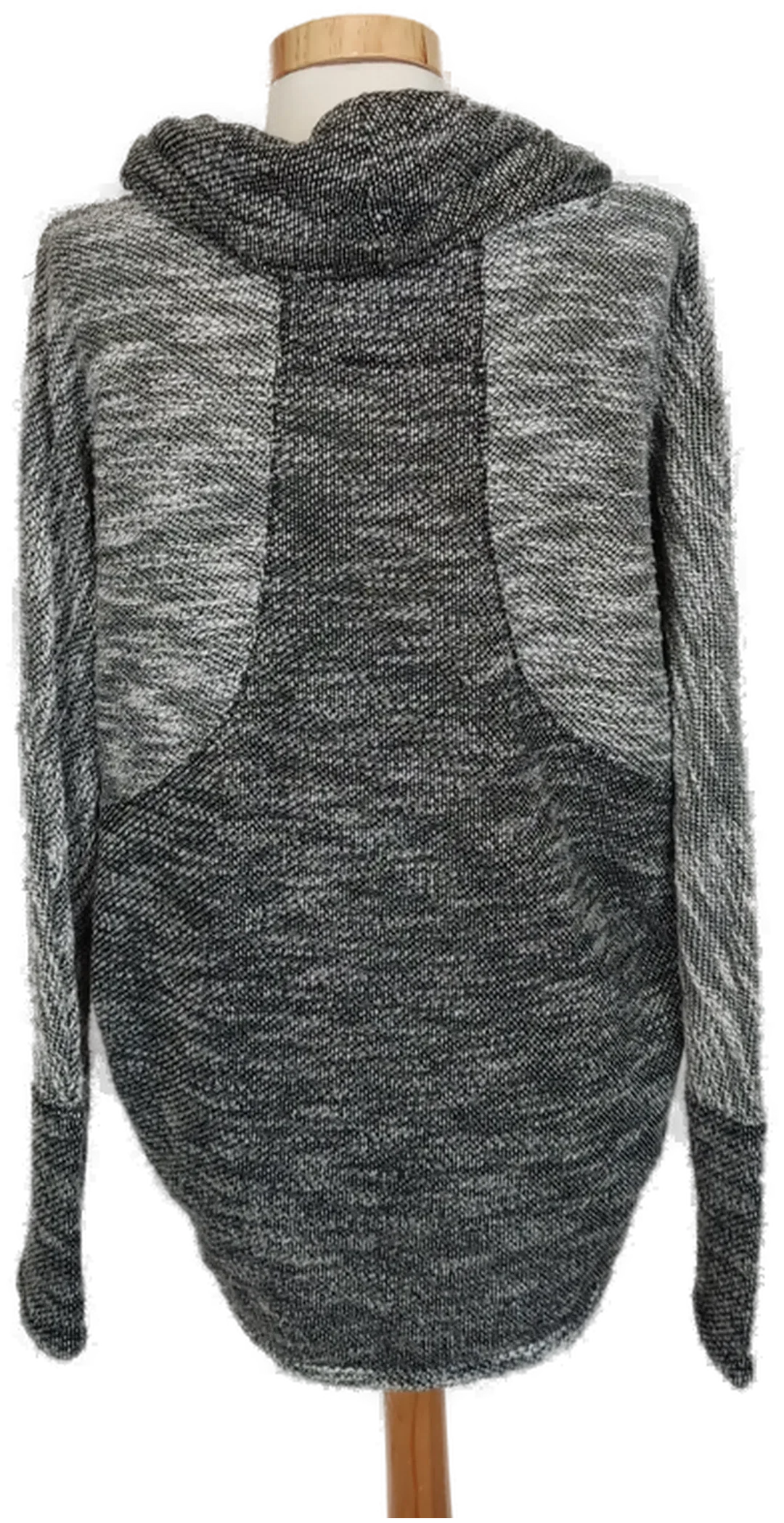 Calvin Klein Damen Pullover schwarz/weiß mele Gr. S – Bild 4