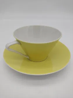 Lilien Porzellan DAISY Kaffeetasse 18 - gelb - Bild 7