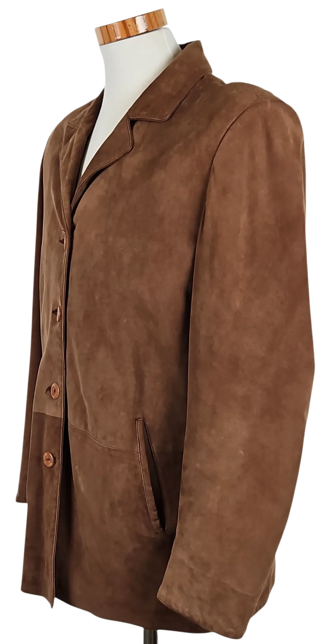 Baccarat Vintage Damen Lederjacke, braun - Gr. XL  – Bild 2