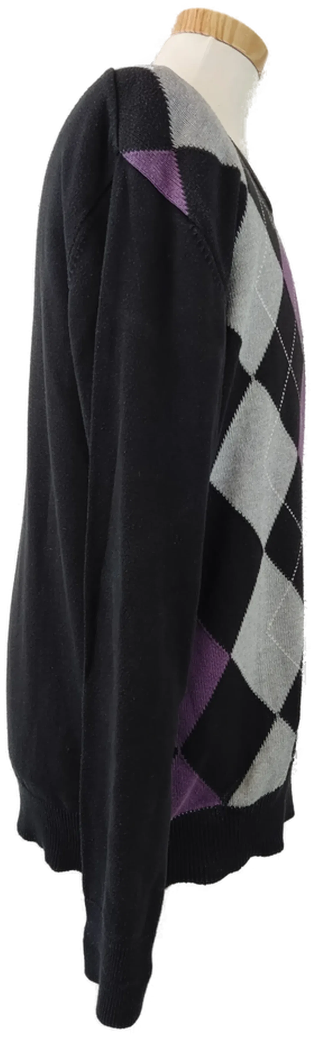 John Devin Männerpullover kariert - Gr. XL  – Bild 2