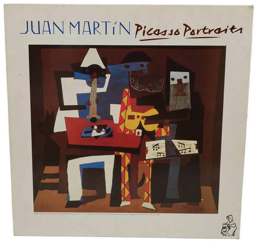 Juan Martin, Picasso Portraits - Schallplatte - Bild 1