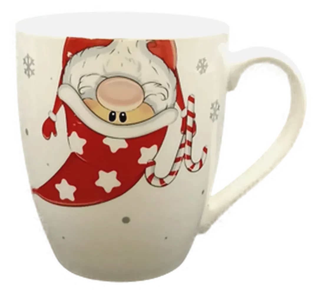 Weihnachtstasse gemustert - Bild 1