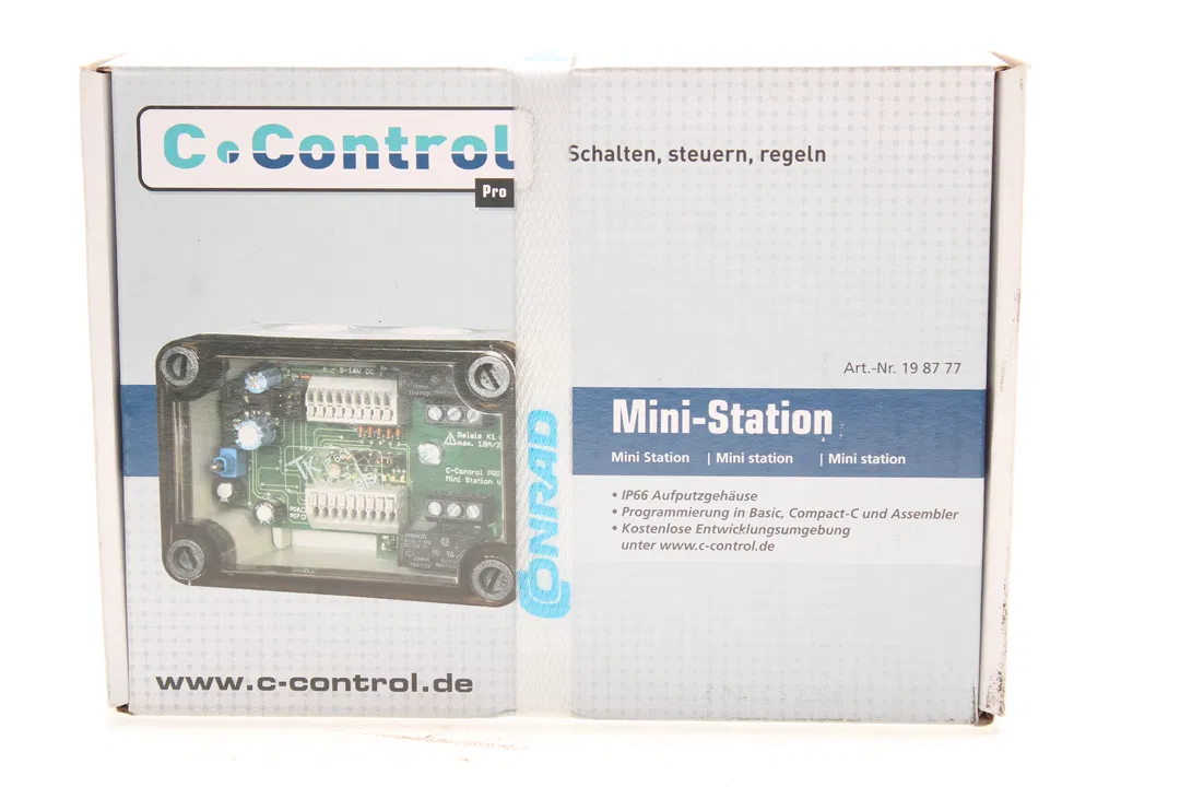Titel: Conrad C-Control Pro Mini-Station – IP66, programmierbar in Basic, Compact-C & Assembler - Bild 1