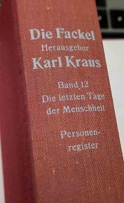 Buch Gesamtwerk Zeitgeschichte, Karl Kraus: die komplette Sammlung der legendären Zeitschrift 