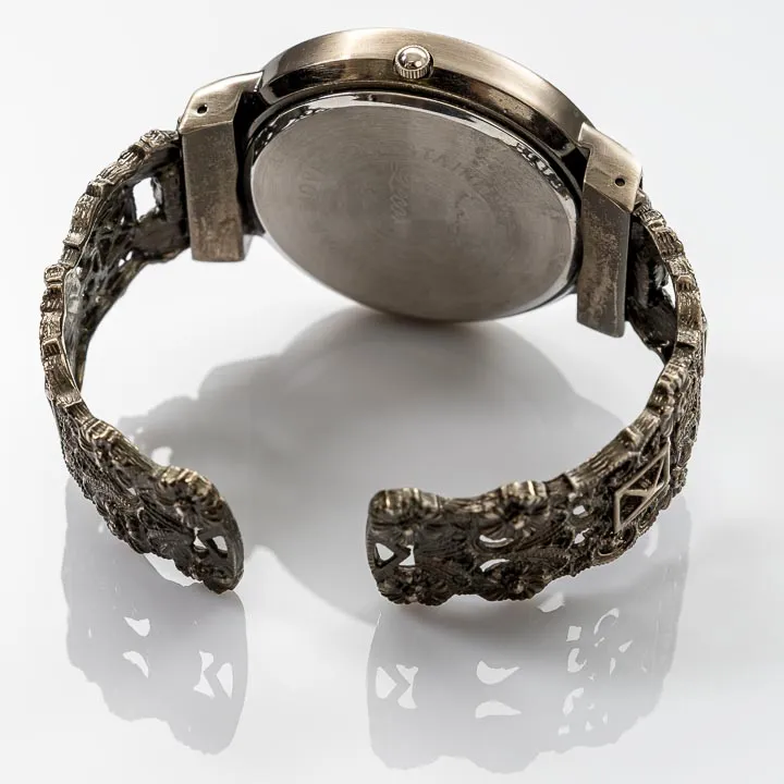 Lecornad Armbanduhr Damen Vintage-Mittelalter-Style – Bild 4