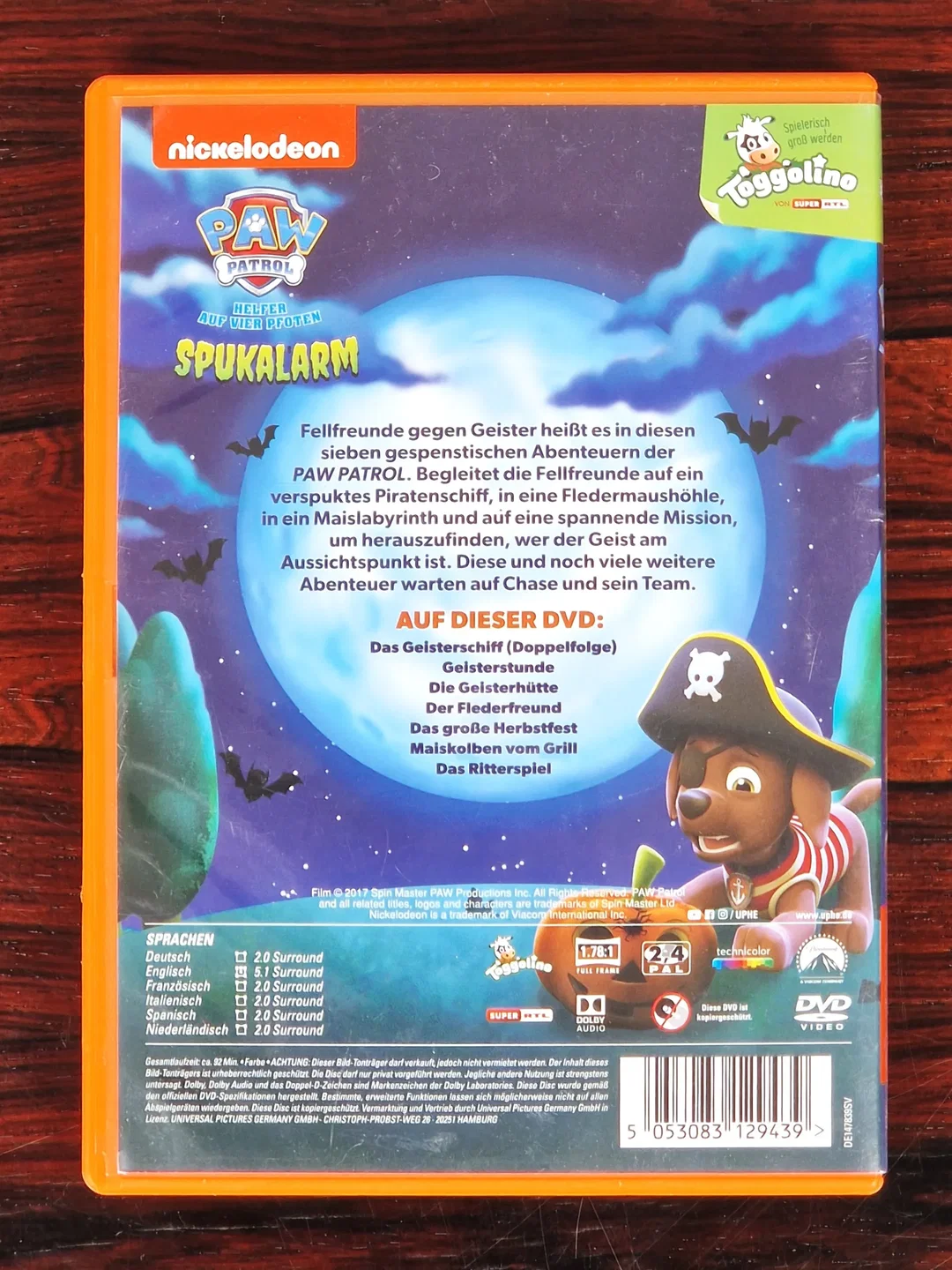 Paw Patrol: Helfer auf vier Pfoten - Spukalarm - Film - DVD – Bild 2