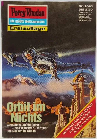 Romanheft Perry Rhodan Orbit im Nichts Erstauflage Nr.1548 - Bild 2