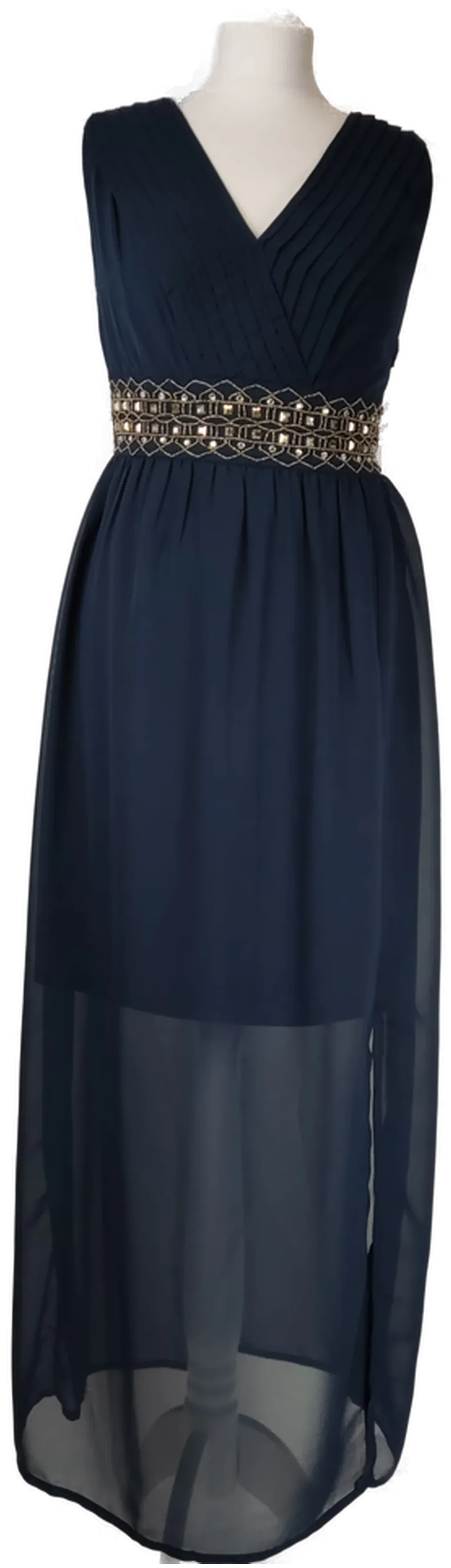 Maxikleid Bodyflirt, Gr.36, Polyester | Einmaliges Unikat – Bild 1
