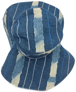 Damen Sonnenhut Jeans mit Muster- Kopfumfang 18cm - Bild 3