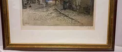 Lukas Eidenberger – Heidelberg mit Schloss, signierte Grafik - Bild 3