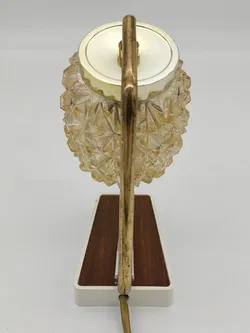 Vintage Tischlampe aus Kristall  - Bild 4