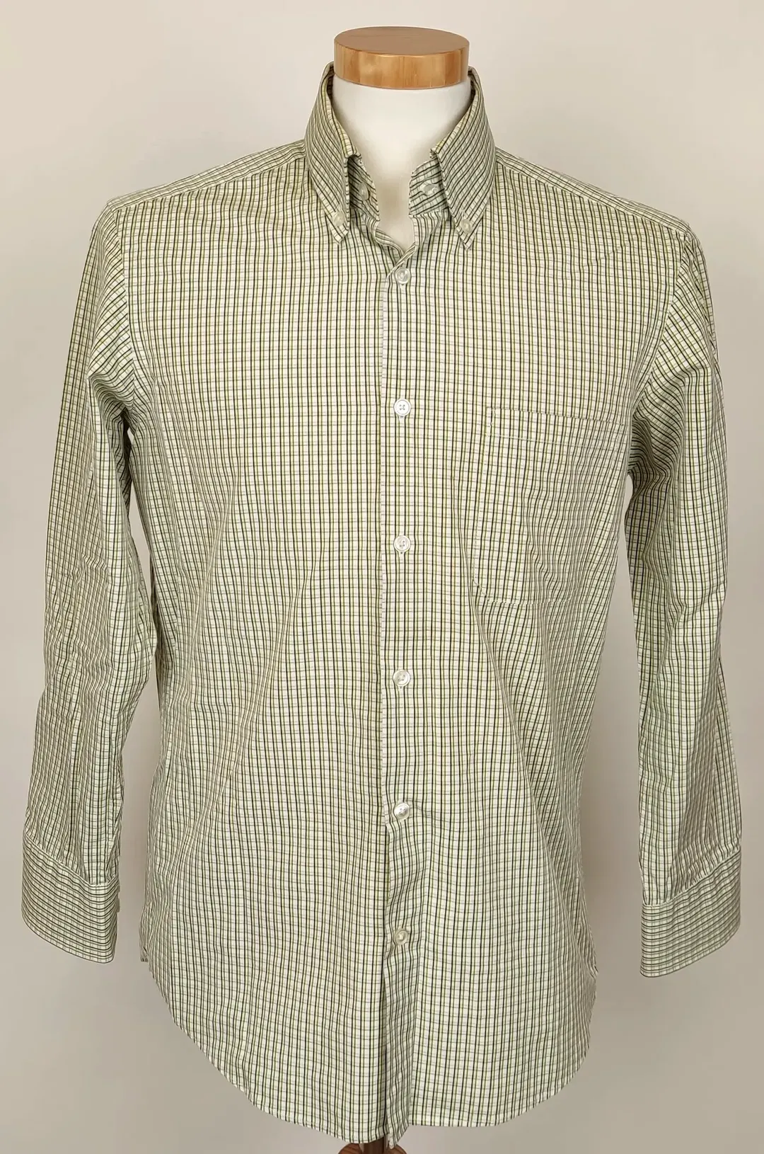 Boss Herren Hemd kariert Gr. 39 - Bild 4