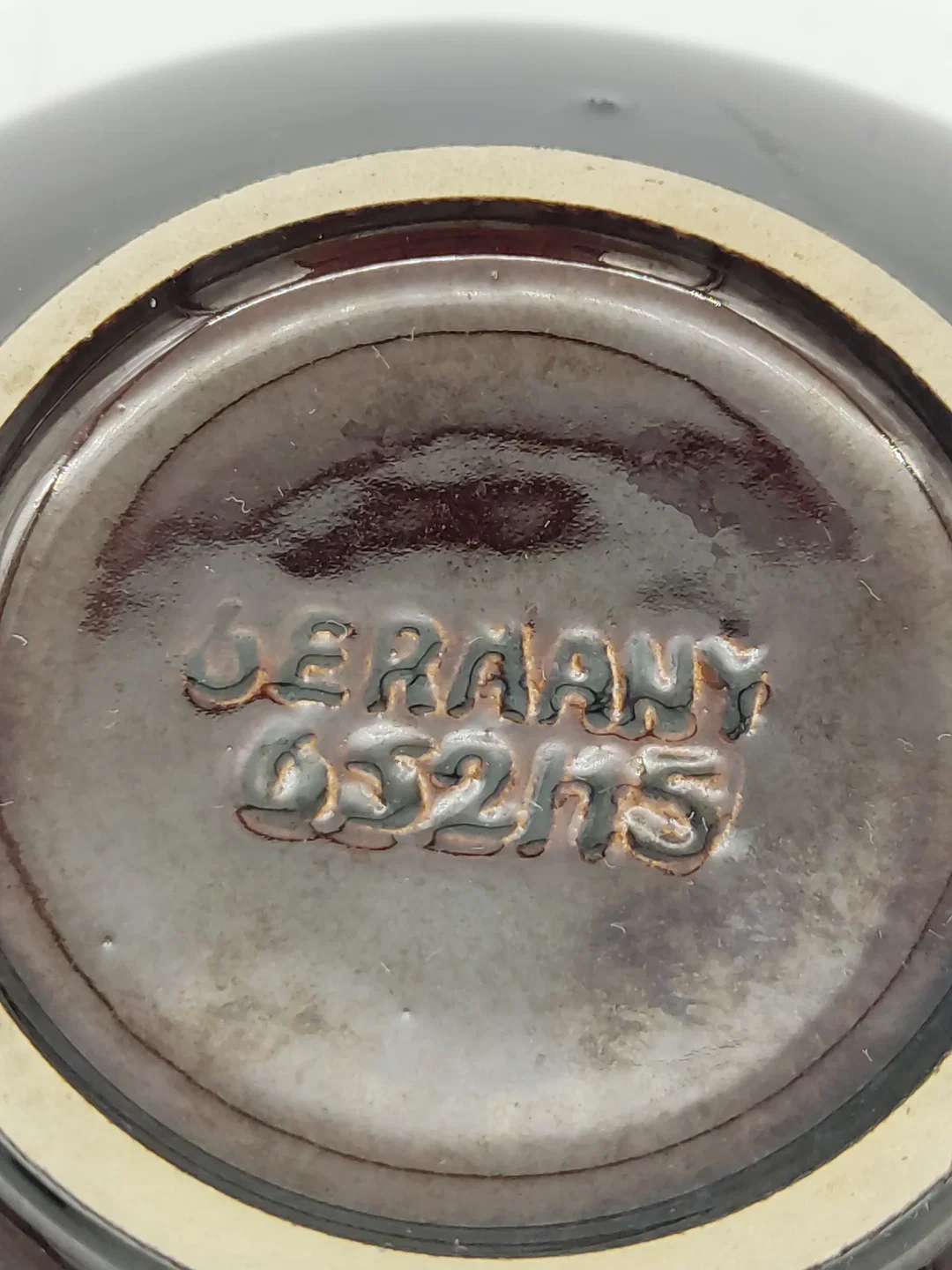 Vintage Keramik-Schale - braun – Bild 5