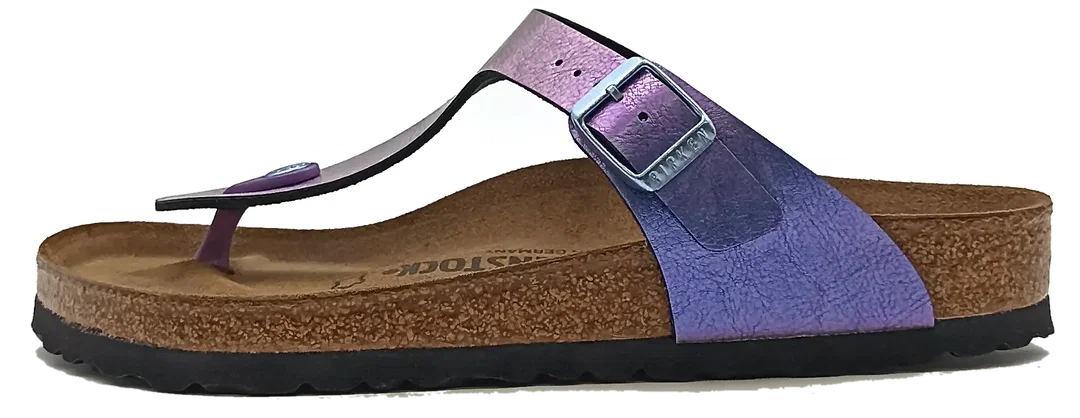 Birkenstock Damensandalen metallic violett Gr. 38 – Bild 7