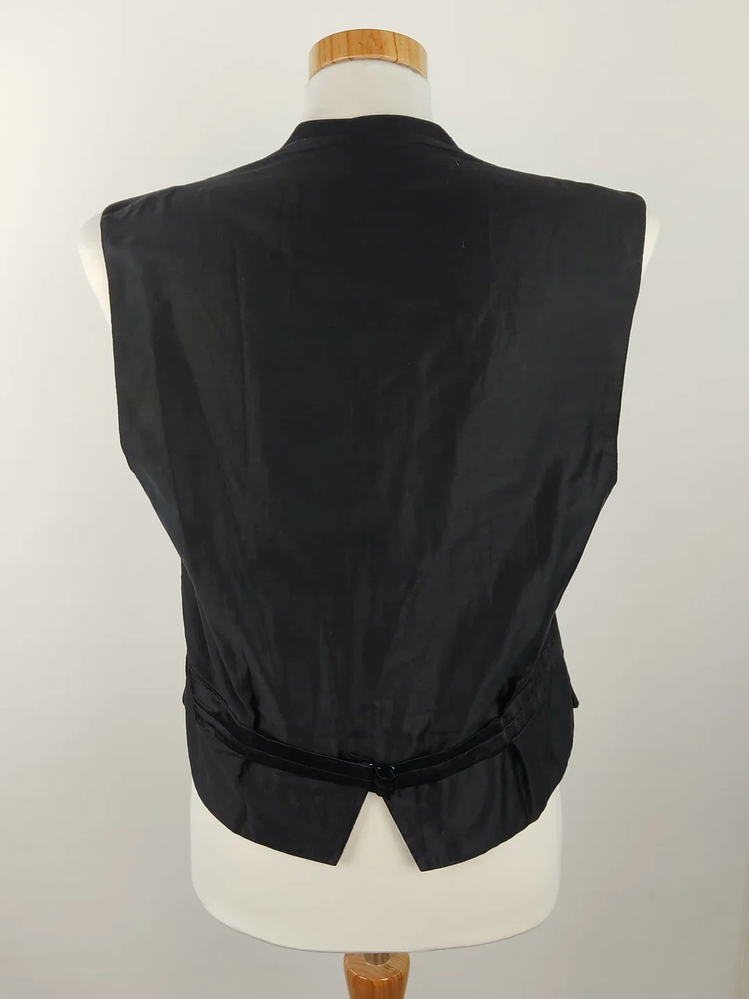 Herren Gilet / Weste schwarz - S / 46 – Bild 3