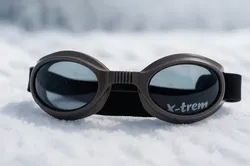 X-trem Schutzbrille / Windbrille – getönte Gläser – elastisches Band – Unisex - Bild 3