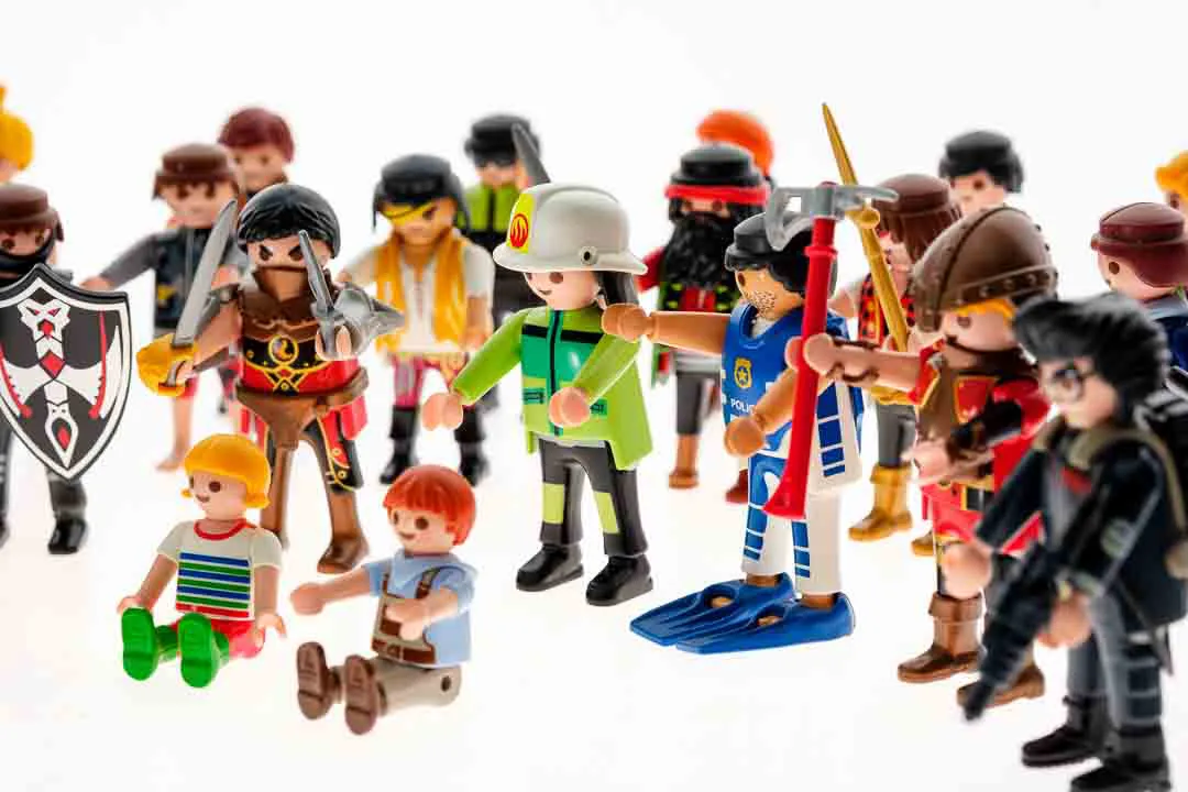 Konvolut Playmobil Figuren – 34 Stück mit Zubehör – verschiedene Themen & Epochen – Bild 4