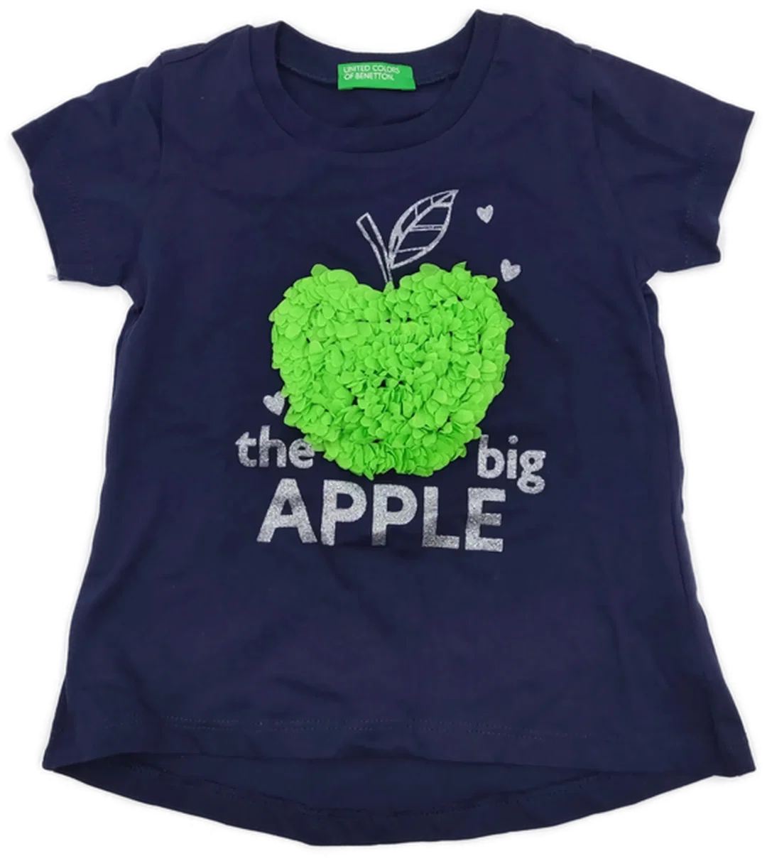 United Colors of Benetton Kindershirt blau Gr. 1Y - Bild 1