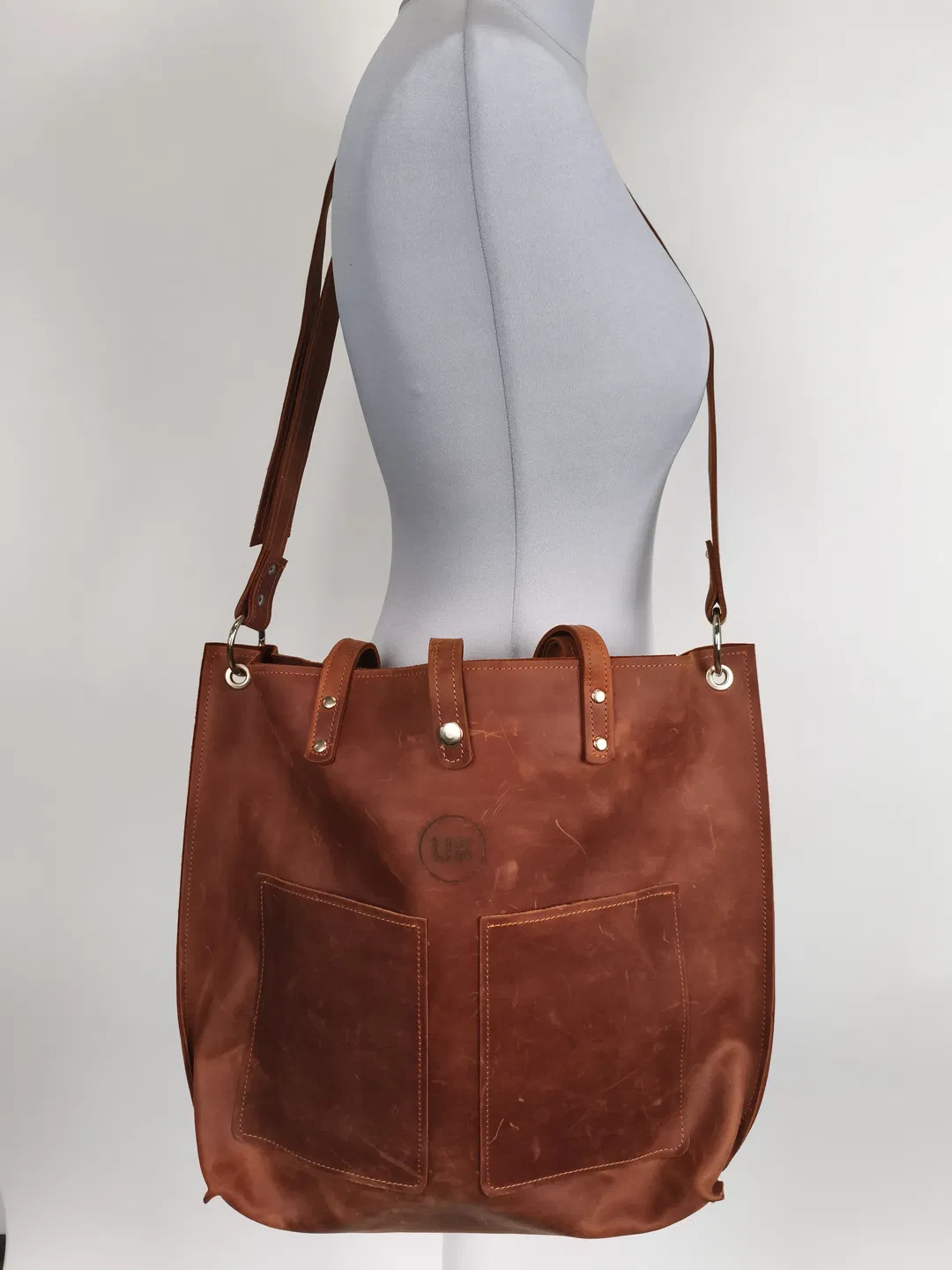 Damenhandtasche Leder UK - Bild 4