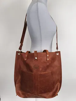 Damenhandtasche Leder UK - Bild 1