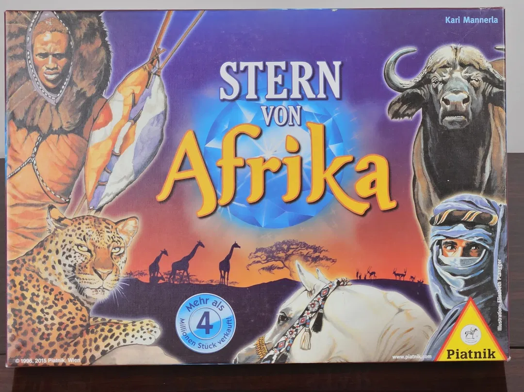 STERN von Afrika - Gesellschaftsspiel - Piatnik  - Bild 1