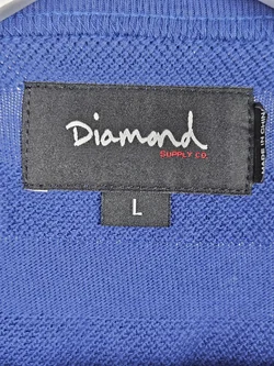 Diamond Supply Co. Herren Pullover, blau - Gr. L  – Vorschau 4