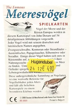 Heritage Playing Card Company Spielkarten Meeresvögel (OVP) - Bild 2